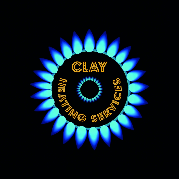 Clay heating logo