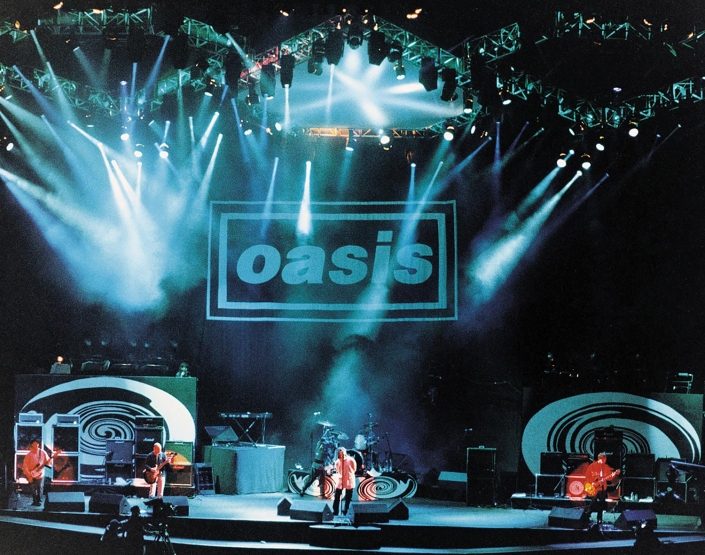 oasis knebworth - 1996